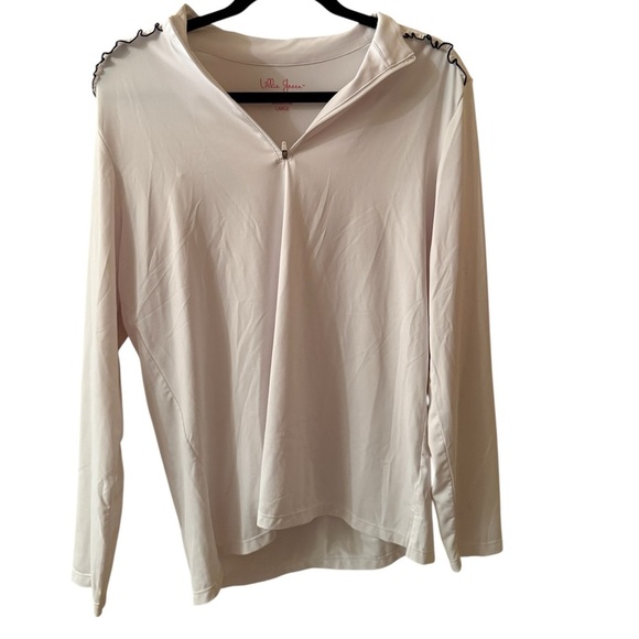 Willi Smith Women's Cream Blouse Sz.L - Picture 1 of 4
